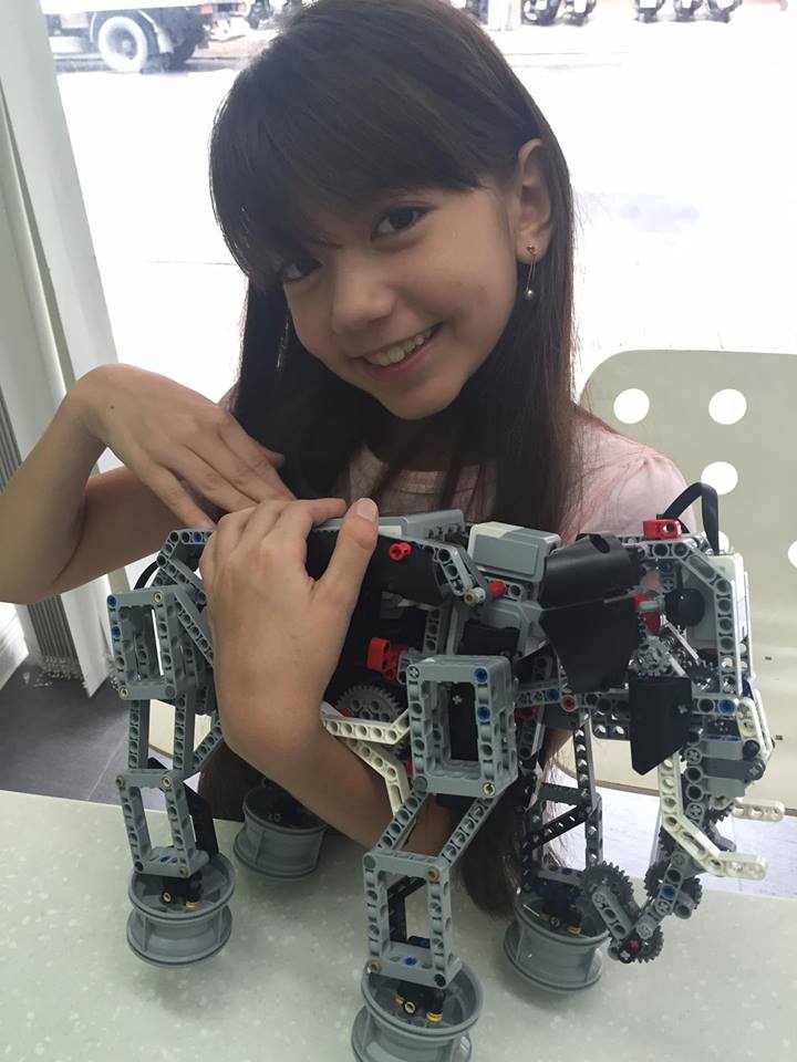 Ella's the Lego Mindstorms EV3 elephant