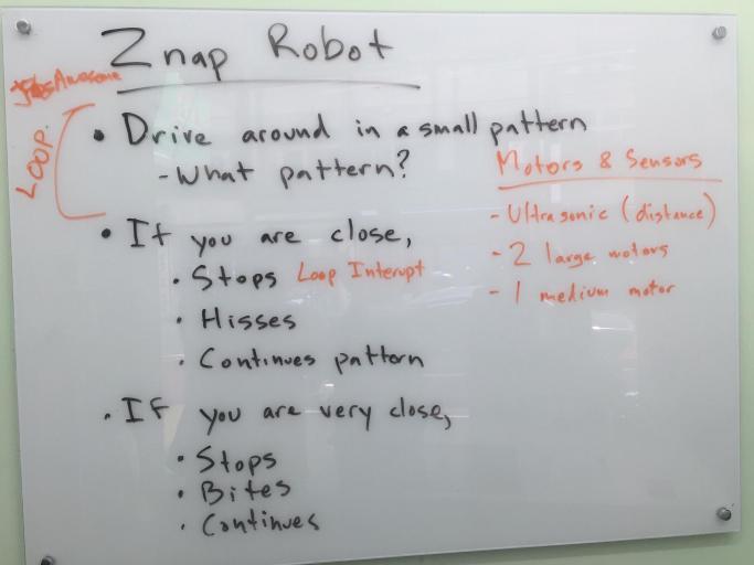 Lego Mindstorms EV3 Programming - Znap Robot