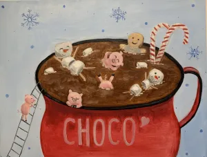  6F / 油彩 / 6000元  購買請洽 jenny@albin.net  ＊本次義賣所得將捐給關愛之家婦幼部及作為ELLA的溜冰訓練基金。