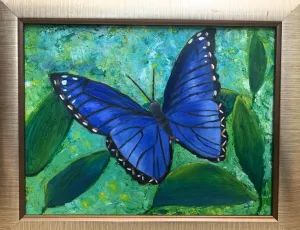  6F / 油彩 / 7000元  購買請洽 jenny@albin.net  ＊本次義賣所得將捐給關愛之家婦幼部及作為ELLA的溜冰訓練基金。