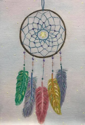  3F / 油彩 / 3000元  購買請洽 jenny@albin.net  ＊本次義賣所得將捐給關愛之家婦幼部及作為ELLA的溜冰訓練基金。