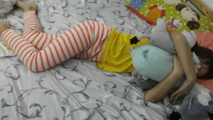 Ella吳若瑄 GapKidsXED 穿搭 內搭褲